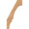Ekena Millwork 5 1/2"W x 14"D x 26"H Balboa Smooth Knee Brace, Western Red Cedar BRC06X14X26BOA00SWR - alternate 3